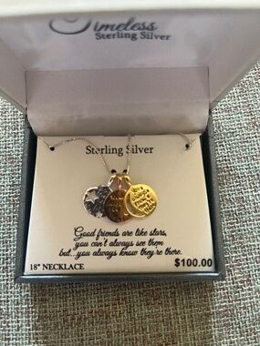Sterling Silver 18 inch necklace